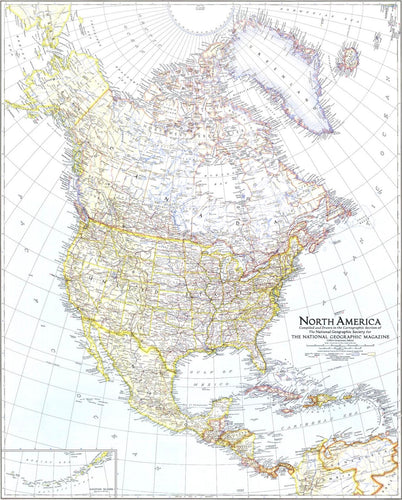 North America - Published 1942