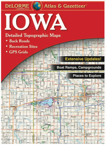 Iowa Delorme Atlas & Gazetteer
