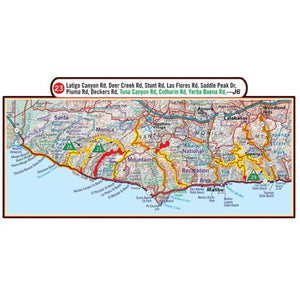 Southern California Folding Map - Butler - Houston Map Company
