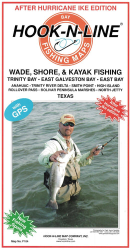 East Bay: Wade, Shore & Kayak Fishing Map by Hook-N-Line