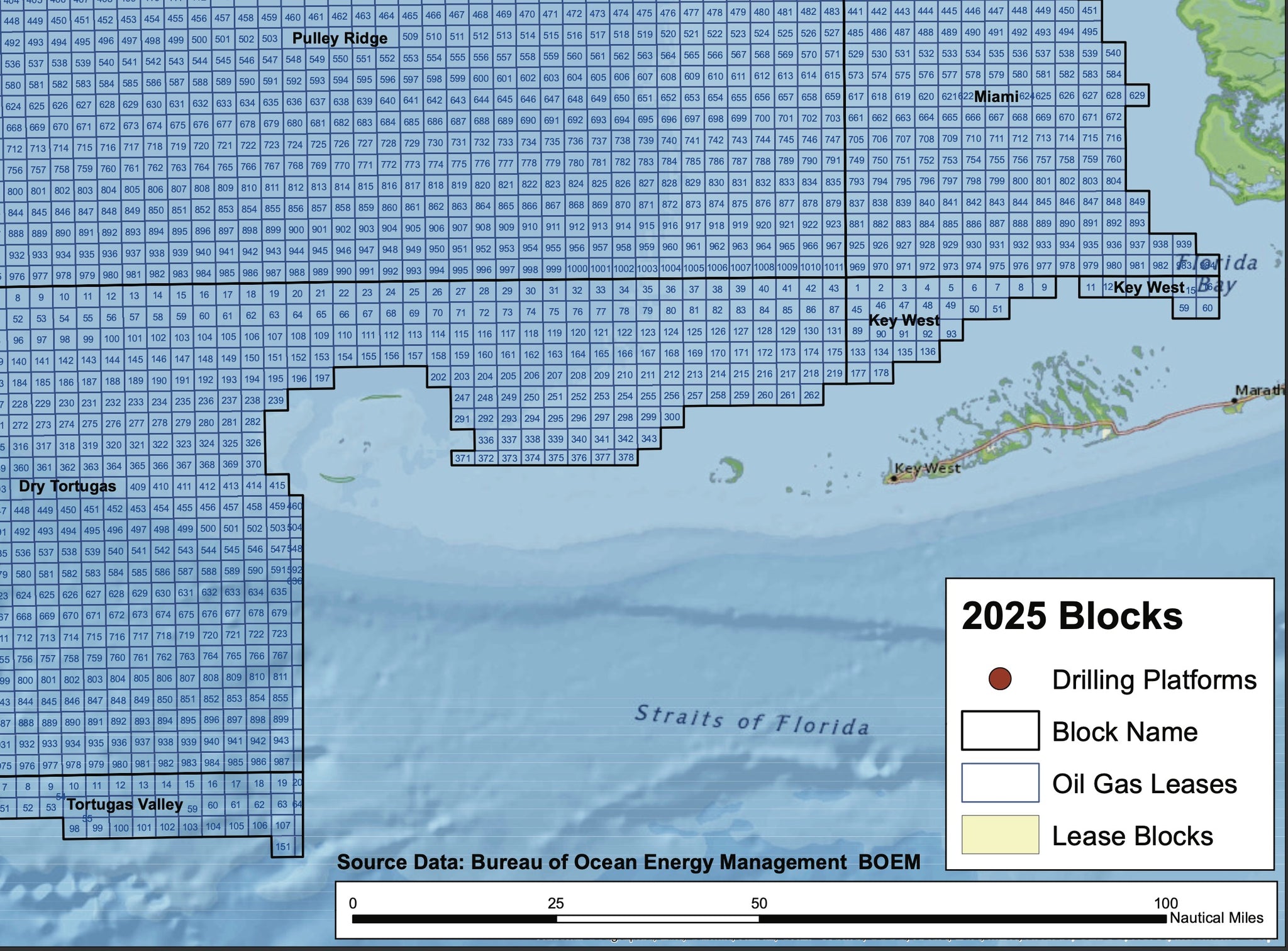 Oil Rig Map Blocky Gulf Coast Oil & Gas Map - Blocks – Houston Map Company