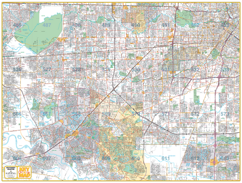 Southwest Houston Map - Houston Map Company