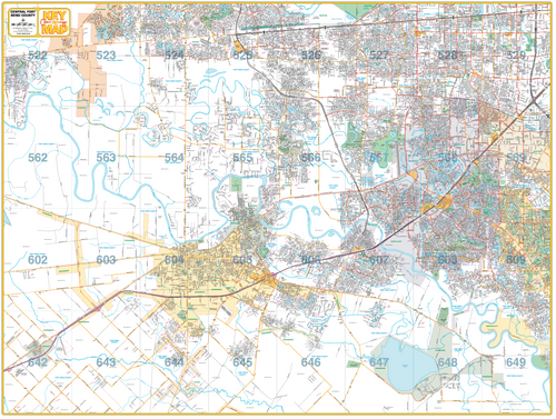 Central Fort Bend - Houston Map Company