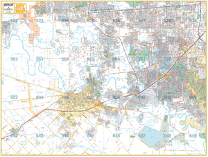 Central Fort Bend - Houston Map Company