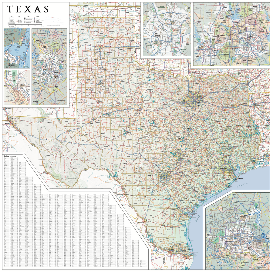 Houston Key Map Houston Maps – Houston Map Company