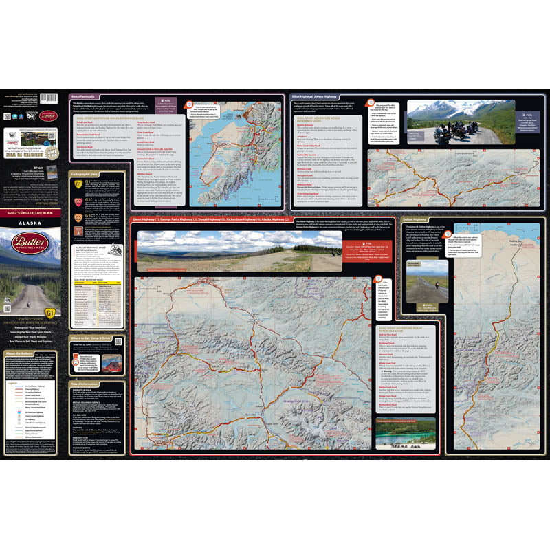 Alaska Folding Map - Butler – Houston Map Company