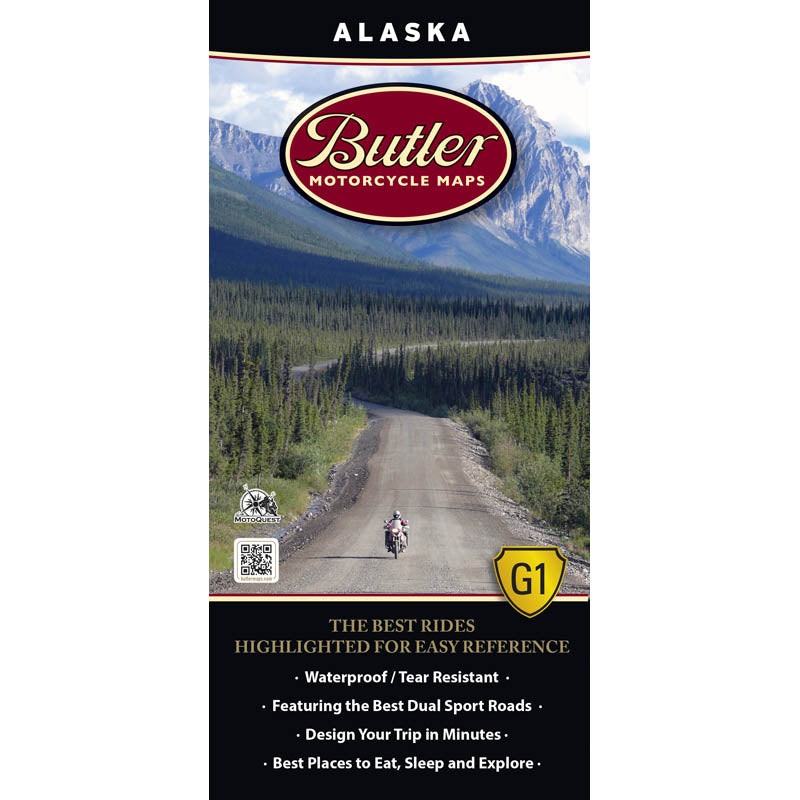 Alaska Folding Map - Butler – Houston Map Company