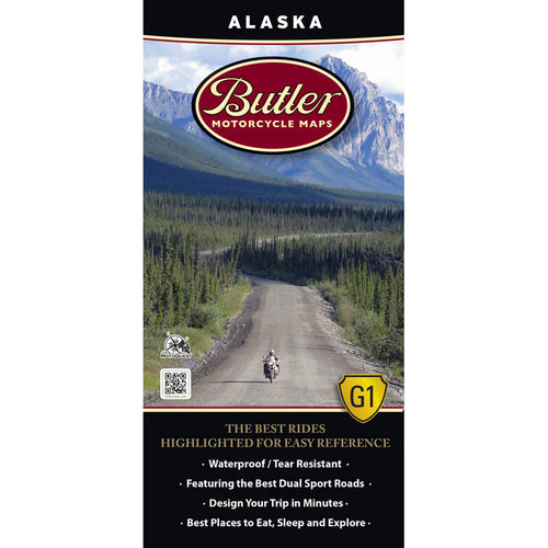 Alaska Folding Map - Butler - Houston Map Company
