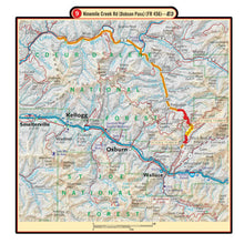 Idaho Folding Map - Butler - Houston Map Company