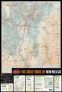 New Mexico Folding Map - Butler - Houston Map Company