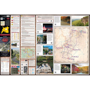 The Ozarks Folding Map - Butler - Houston Map Company