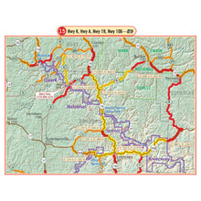 The Ozarks Folding Map - Butler - Houston Map Company