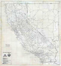 California Rustic Wall Map - Houston Map Company
