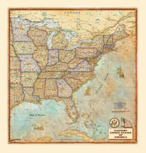 Eastern USA Antique - Houston Map Company