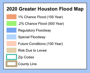 Harris County Flood Map 2020