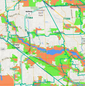 Harris County Flood Map 2020