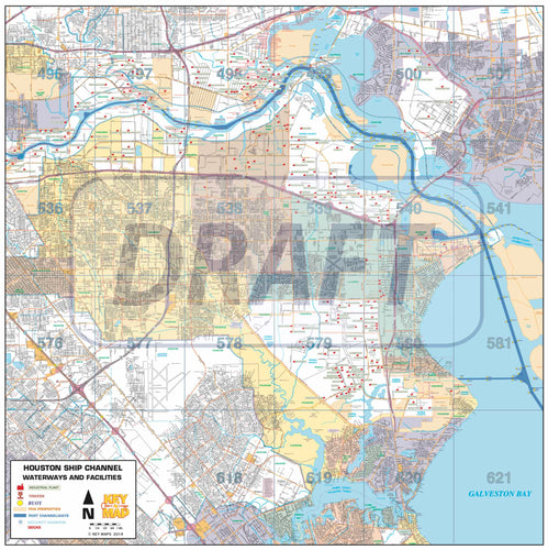 Houston Ship Channel Map- 2020 Update