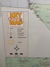 South Central USA - Texas, Arizona, Louisana, Arkansas, Oklahoma - Houston Map Company