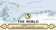 National Geographic 125th Anniversary World Map