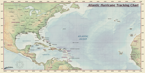 Hurricane Tracking Map