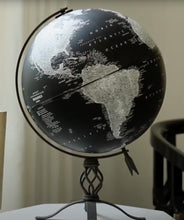 Hamilton 12″ Black Raised Relief