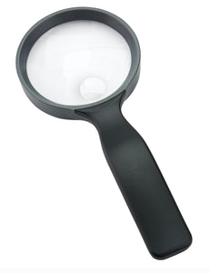 HandHeld Series Rimmed 2x Power 3.5” Acrylic Lens Magnifier