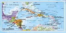 North America Political Wall Map