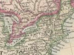 Stanford's Folio North America Map (1884)