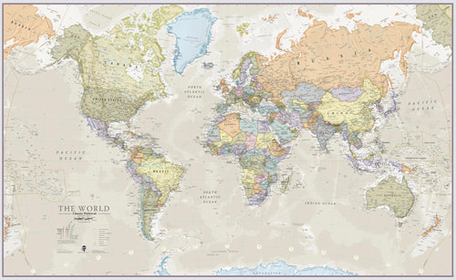 Classic World Map