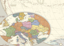 Antique Style World Map