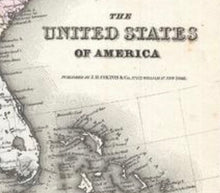 Colton Map of the United States (1855)