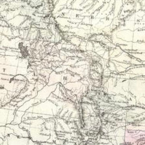 Colton Map of the United States (1855)