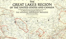 The Great Lakes Region of the United States and Canada - Published 1953