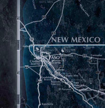 Stellar Texas Wall Map