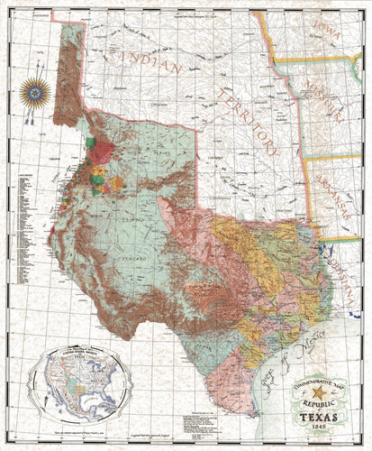 Republic of Texas 1845