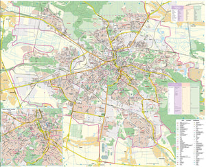 Lviv Tourist Map / City Map