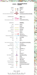Ukraine Tourist Wall Map - Latynka