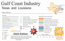 2023 Gulf Coast Industrial Map - Texas & Louisiana