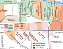 2024 Houston Ship Channel Industrial Map