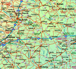 Antique Texas Bold - 2018 - Houston Map Company