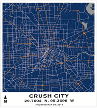 Houston Maps Decorative Series - Houston Map Company