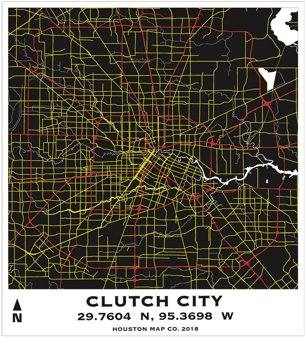 Houston Maps Decorative Series - Houston Map Company