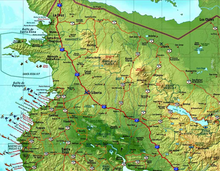 Costa Rica Wall Map - Houston Map Company
