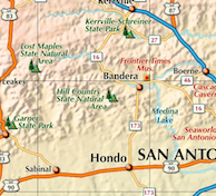 South Texas Map - Houston Map Company