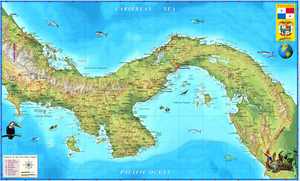 Panama Map - Houston Map Company