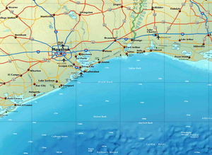 Gulf of Mexico Map - Houston Map Company
