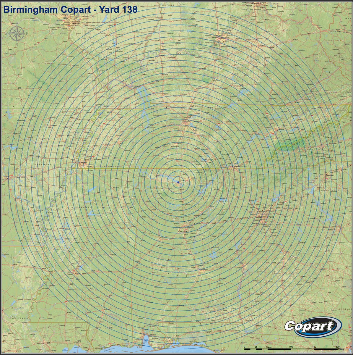 Copart Maps – Houston Map Company