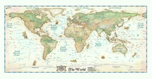 World Relief Map
