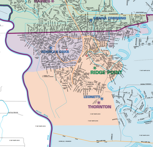 Fort Bend ISD Wall Map - Houston Map Company