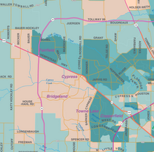 Houston Area Income Map 2019 - Houston Map Company